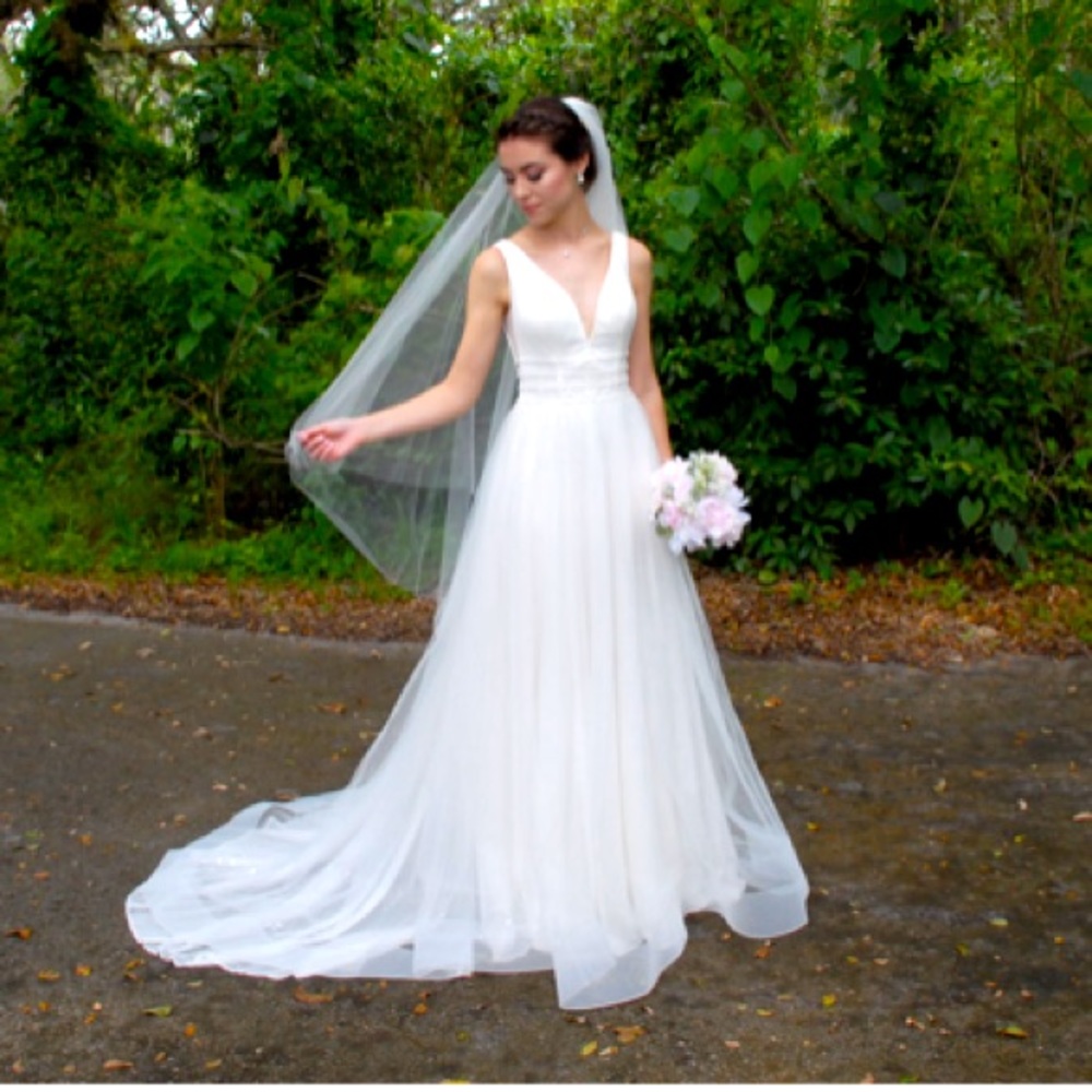 Galina signature ball gown wedding dress